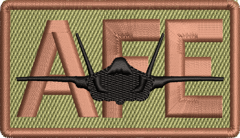AFE- Duty Identifier Patch with F-35