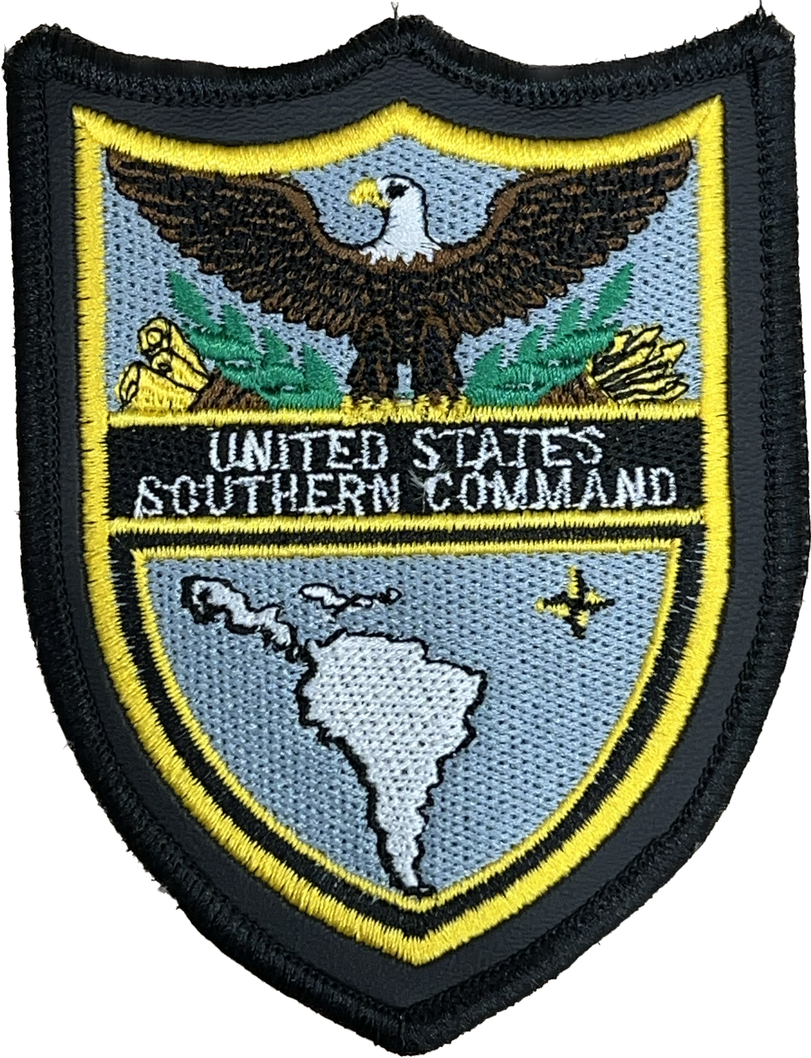 United States Southern Command - COLOR *LEATHER BORDER*