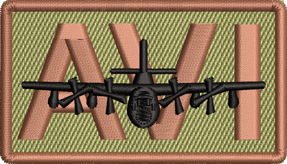 AVI - Duty Identifier Patch with HC-130J