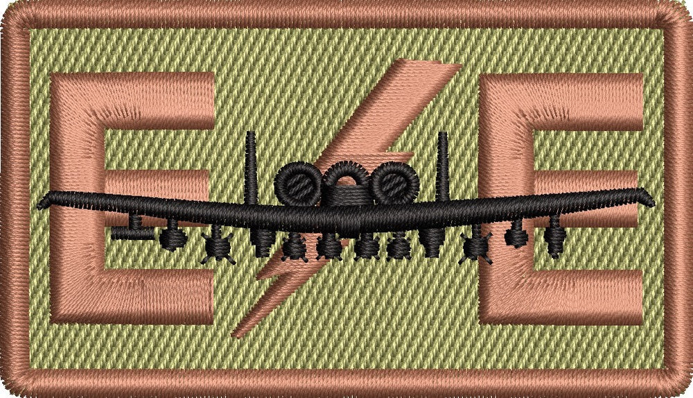 EE - Duty Identifier Patch with  Lightning bolt and A-10