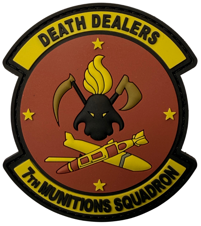7th munition Squadron - Death Dealers - PVC