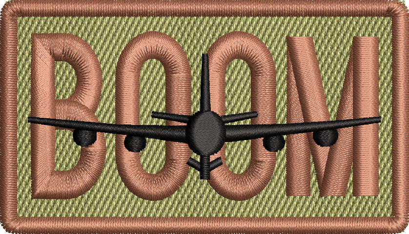 BOOM - Duty Identifier Patch with KC-135