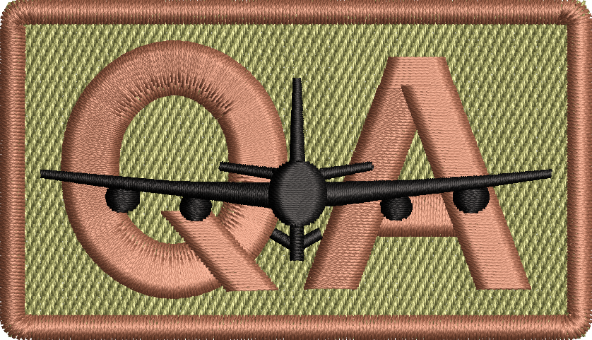 QA - Duty Identifier Patch with KC-135
