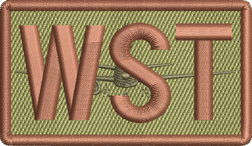 WST - Duty Identifier Patch with E-7 (OLIVE DRAB)