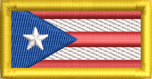 Puerto Rico Flag - Color - Pen Tab