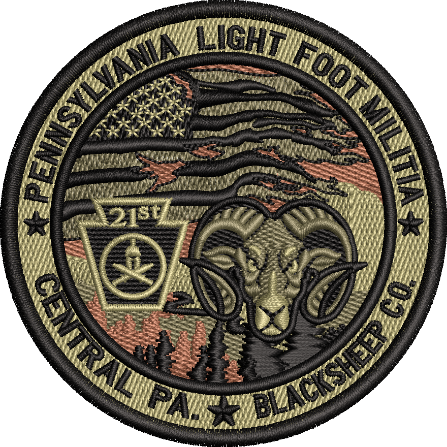 Pennsylvania Light Foot Militia- BlackSheep CO. - OCP