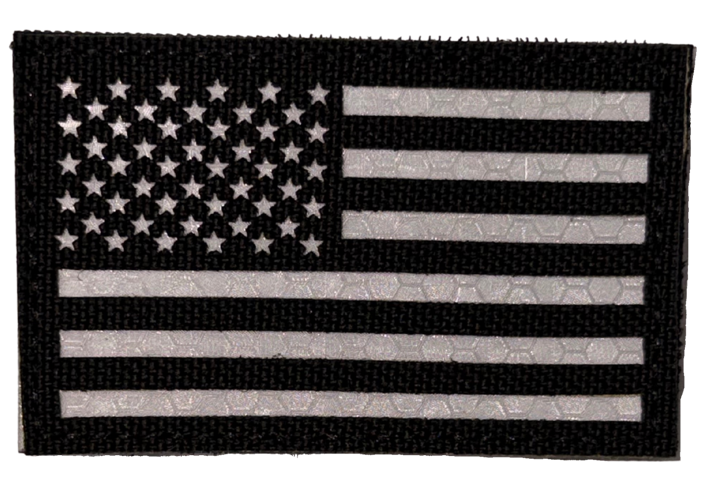 American Flag - Reflective Patch