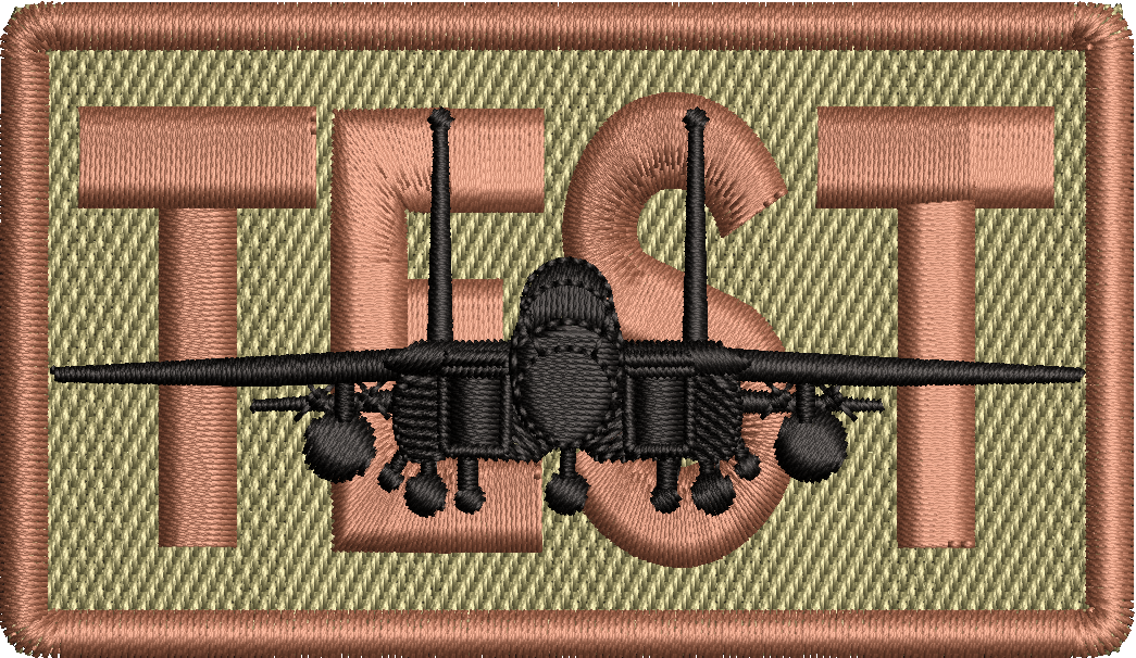 TEST - Duty Identifier Patch with F-15