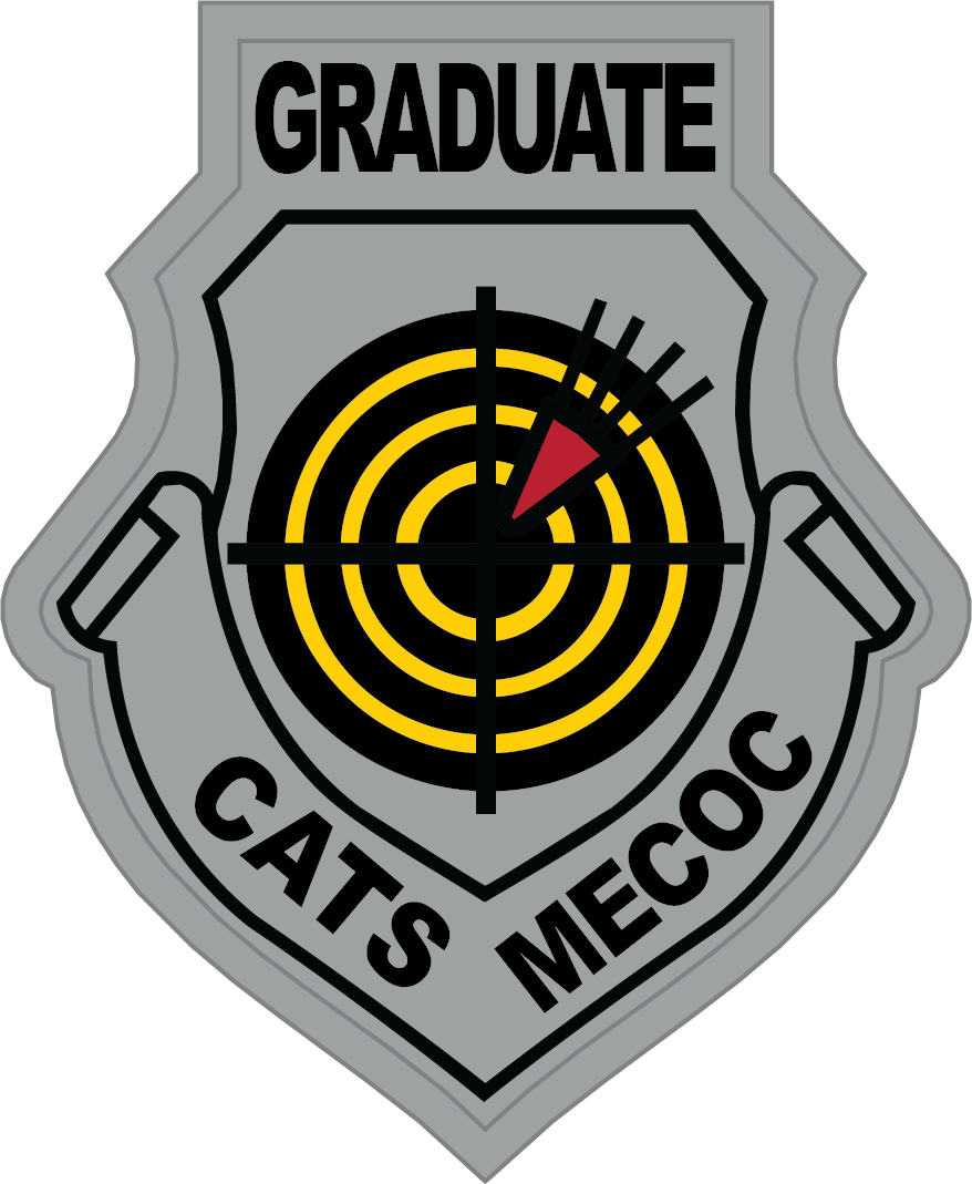 Me Coc Graduate - CATS MECOC - Sublimated patch
