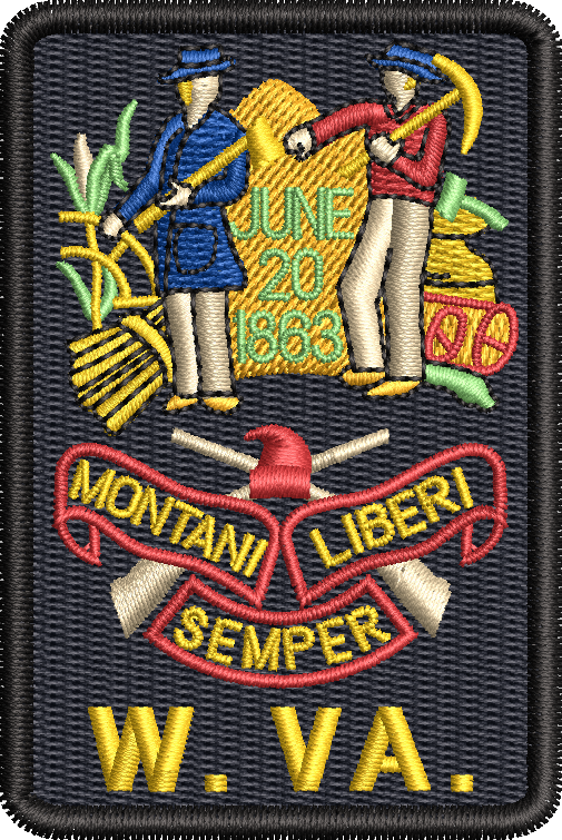 *NO VELCRO* West Virginia (NAVY)