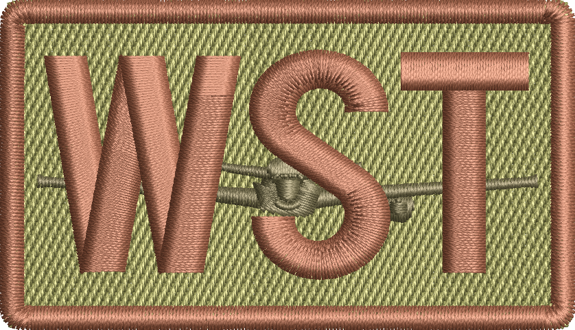 WST - Duty Identifier Patch with RC-135 *OLIVE DRAB*