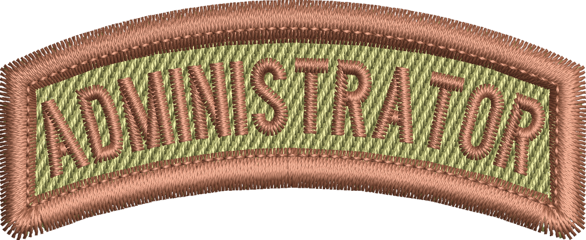 Air Force Rocker Tab Administrator - Rocker Tab