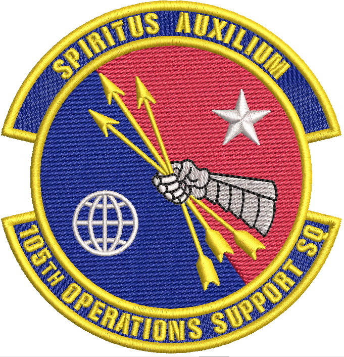 105th Operations Support Squadron Patch - Reaper Patches