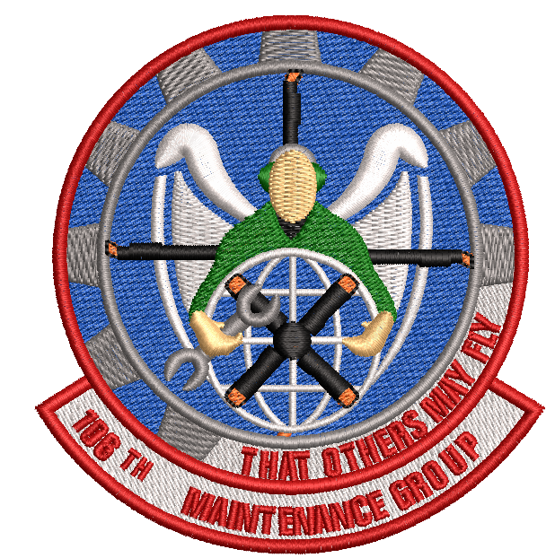 106th Maintenance Group Patch - Reaper Patches