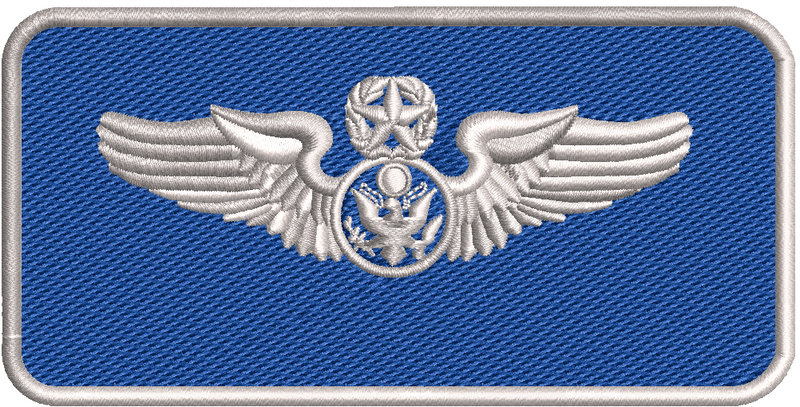 Enlisted Aircrew Name Tag (107th ATKS) - Reaper Patches