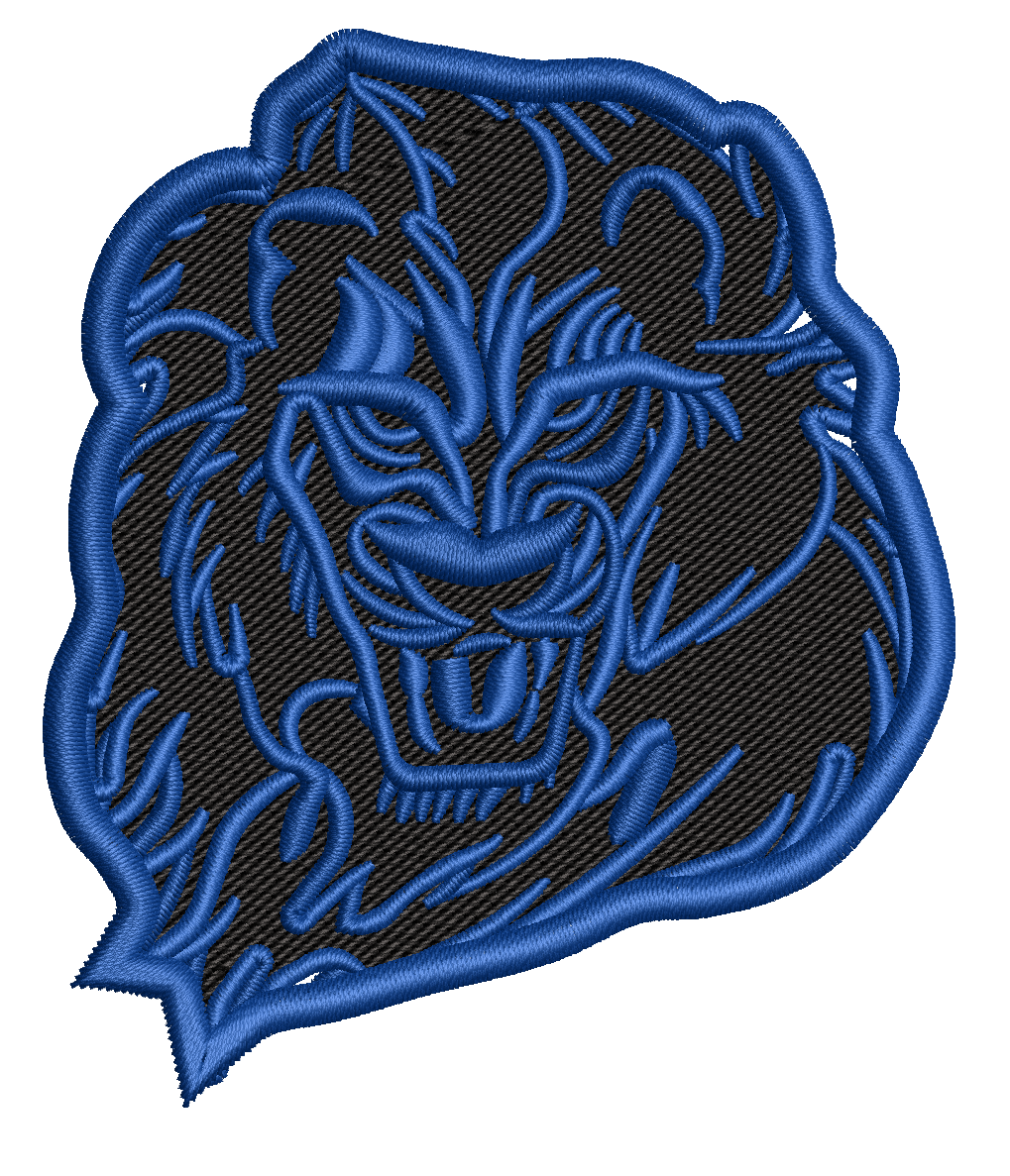 10th Missile Sq - Blackout Patch - Lion Head