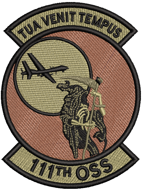 111th OSS (TUA VENIT TEMPUS) Patch - OCP (Unofficial) - Reaper Patches
