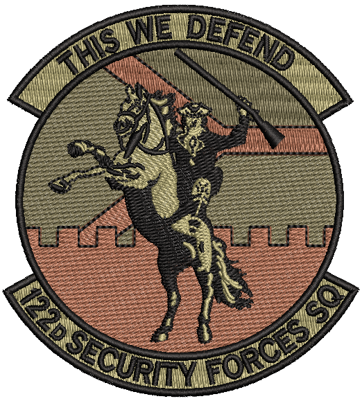 122d Security Forces Squadron This We Defend - OCP patch