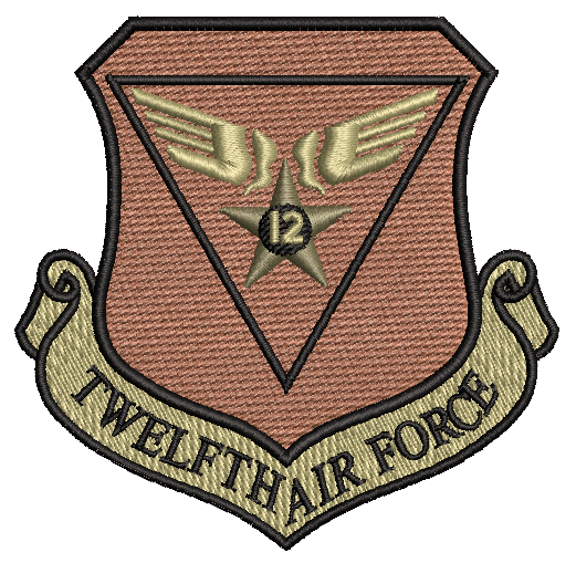 Twelfth Air Force (12)- OCP (Unofficial) - Reaper Patches