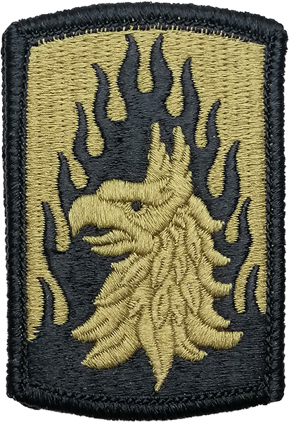 12th Aviation Brigade OCP Patch with Fastener