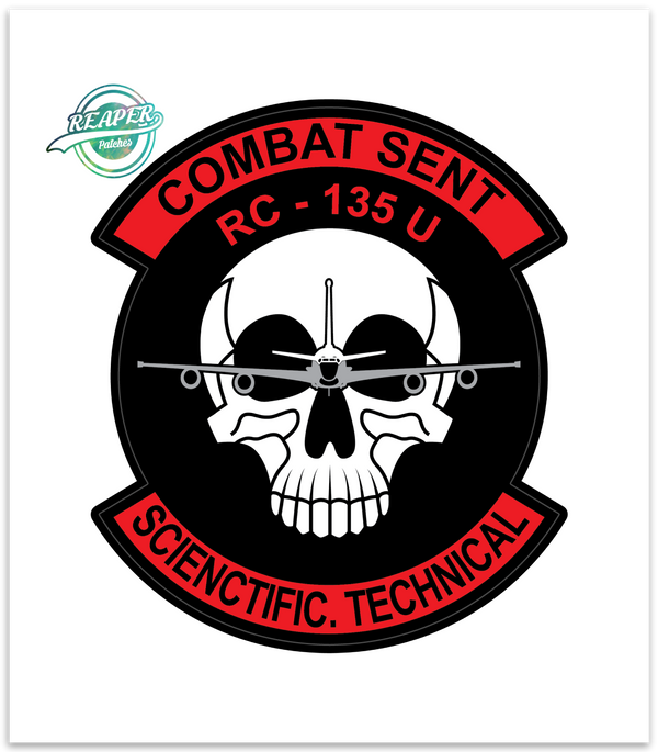 Combat Sent RC-135- Zap - Reaper Patches