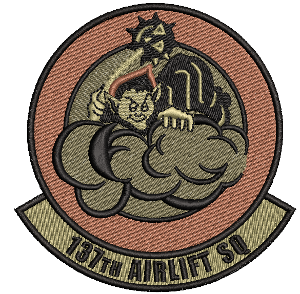137th Airlift Squadron OCP - Patch (unofficial) - Reaper Patches