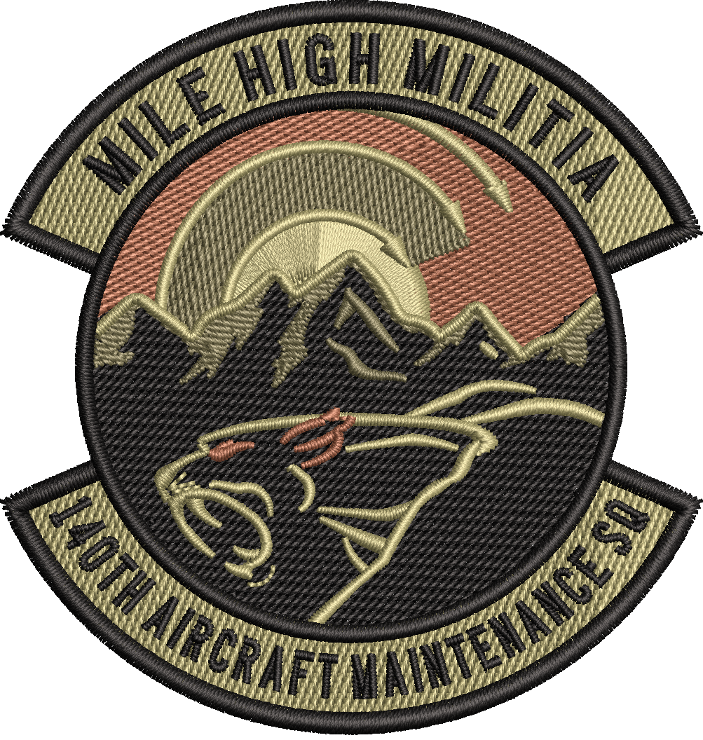 140th Aircraft Maintenance Sq - 'Mile High Militia' - OCP