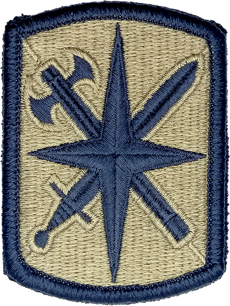 14th Military Police Brigade OCP Patch with Fastener