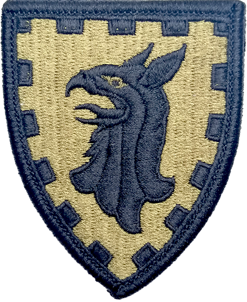 15th Military Police Brigade OCP Patch with Fastener