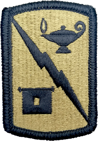 15th Signal Brigade OCP Patch with Fastener