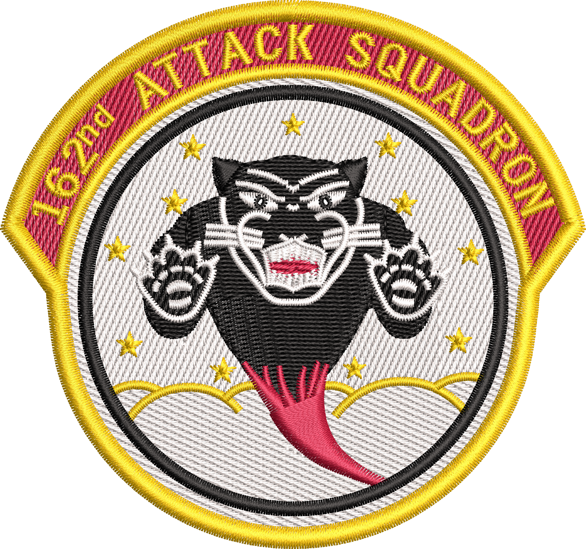 162nd Attack Squadron (ATKS) Patch - Full Color