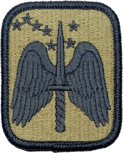 16th Aviation Brigade OCP Patch with Fastener
