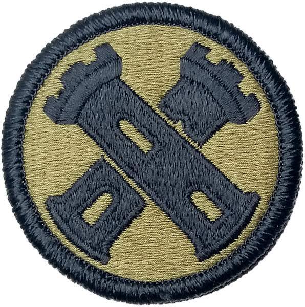 16th Engineer Brigade OCP Patch with Fastener