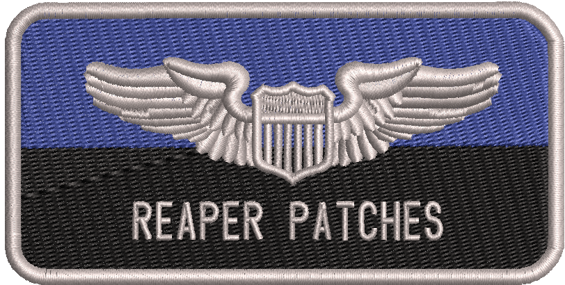 Standard Name Tags - 174 - Reaper Patches