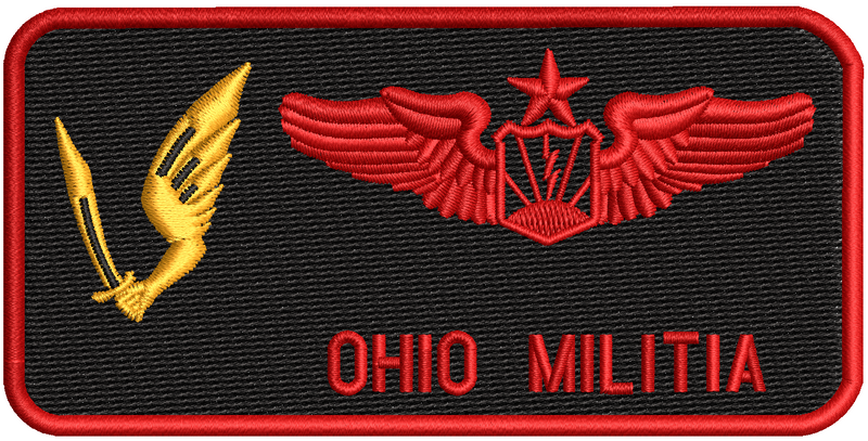 RPA Name Tag  (178 OSS) - OHIO MILITIA - Reaper Patches