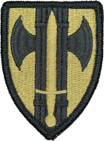 18th Military Police Brigade - OCP Patch with Fastener