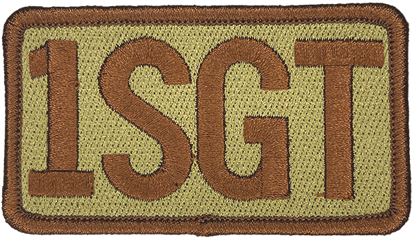 1SGT -Duty Identifier Patch