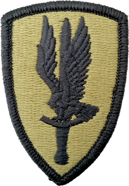 1st Aviation Brigade OCP Patch with Fastener