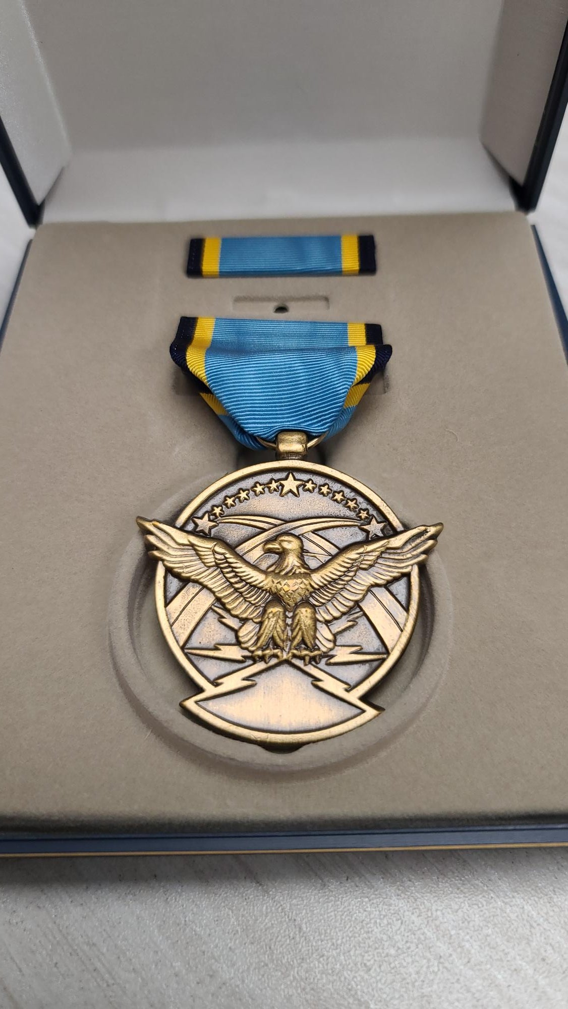 Air Force Aerial Achievement Medal Box Set without Lapel Pin