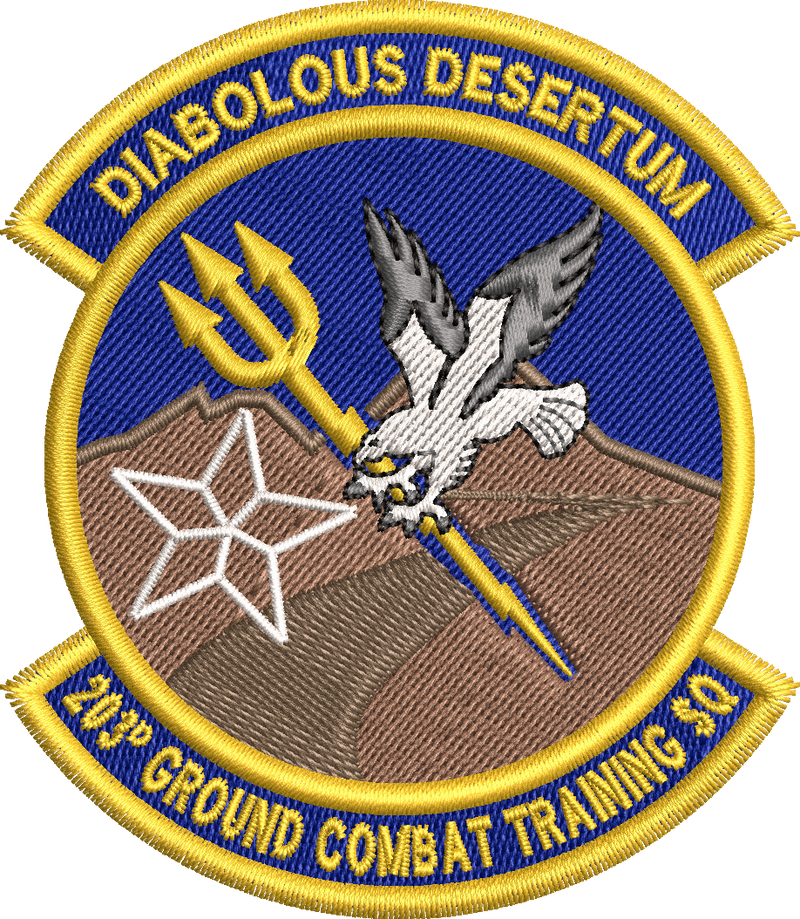 203d Ground Combat Training Squadron - Color