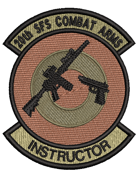 20th SFS Combat Arms Instructor Patch OCP - Reaper Patches