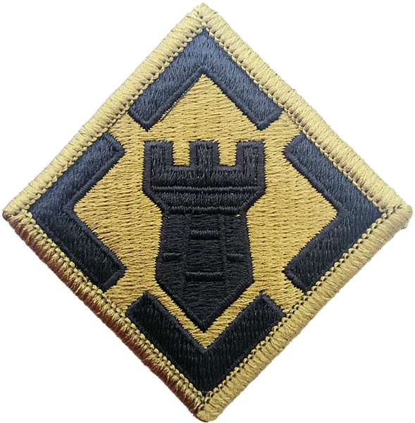 20th Engineer Brigade OCP Patch with Fastener