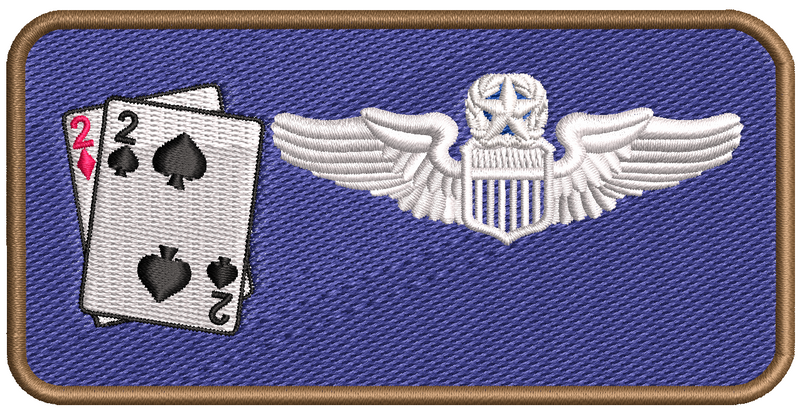 Pilot Name Tag (22d ATKS) - Friday - Reaper Patches