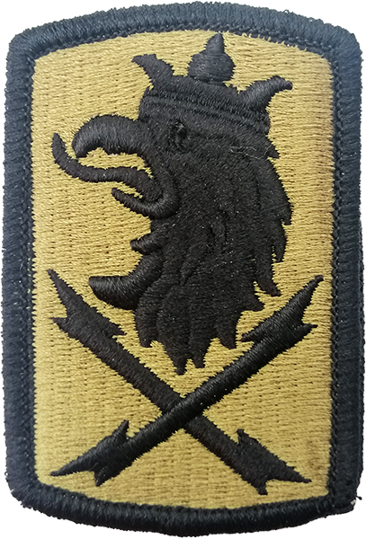 22nd Signal Brigade OCP Patch with Fastener