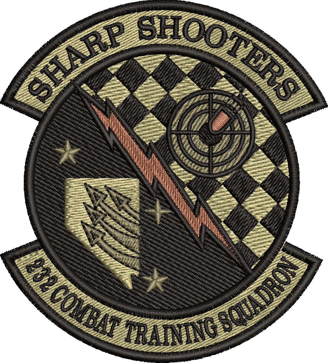232 Combat Training Squadron - Sharp Shooters OCP