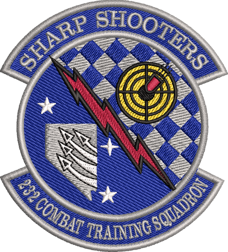 232 Combat Training Squadron - Sharp Shooters COLOR