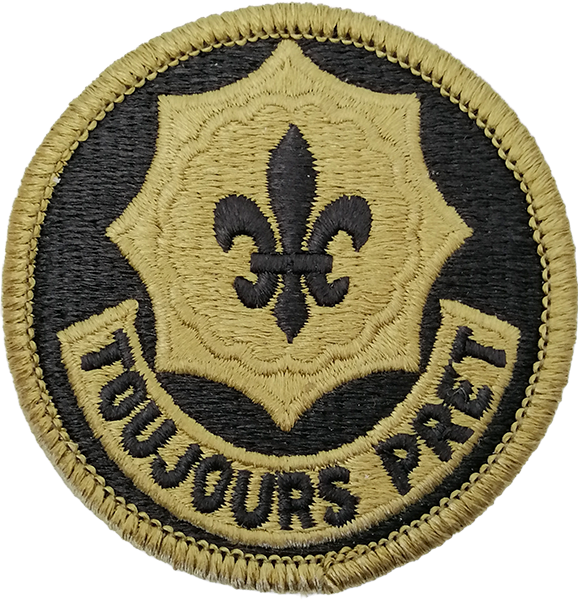 2nd Armored Cavalry OCP Patch with Fastener