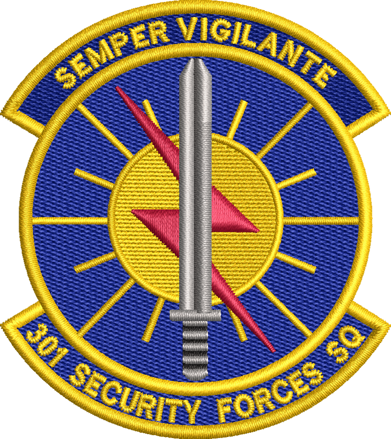 301st Security Forces Squadron - Color