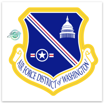 Air Force District of Washington - Sticker (ZAP)