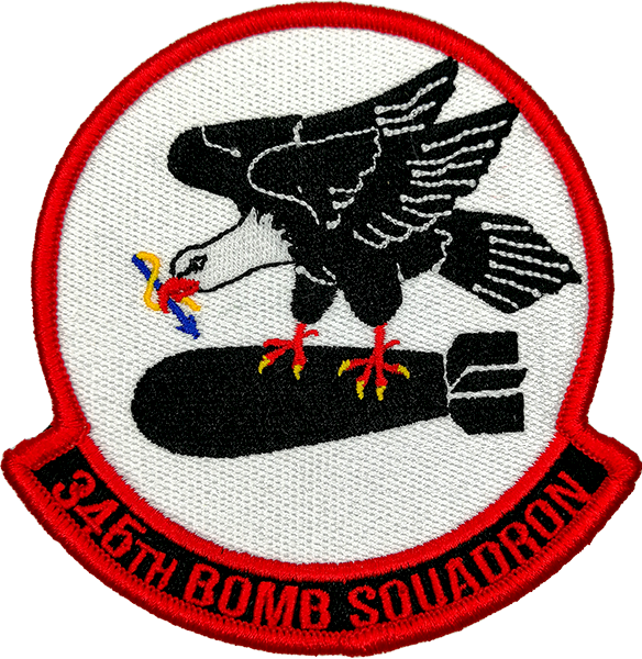 345th Bomb Squadron - Patch